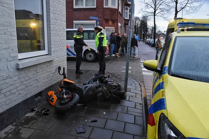 scooterrijder ernstig gewond