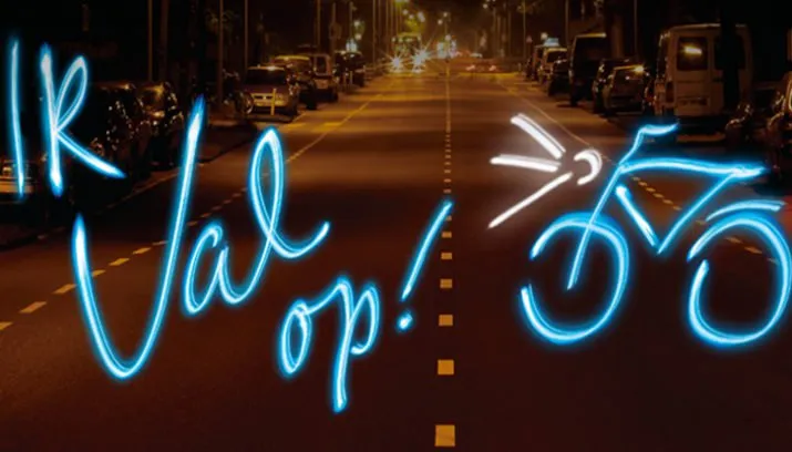val op fiets verlichting