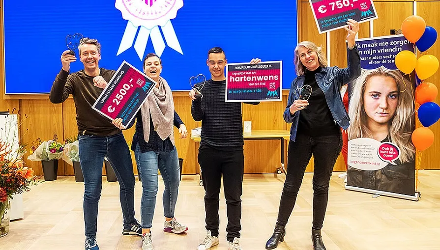 winnaars hart voor een kind award bij 139b0e8572
