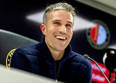 persconferentie robin van persie in de kuip foto pim ras