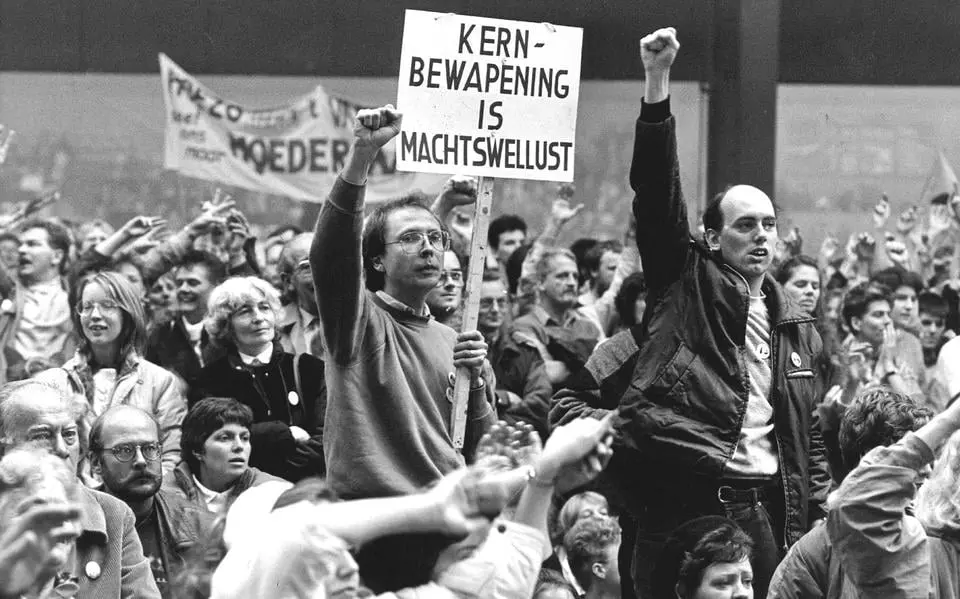 protest kernwapens den haag