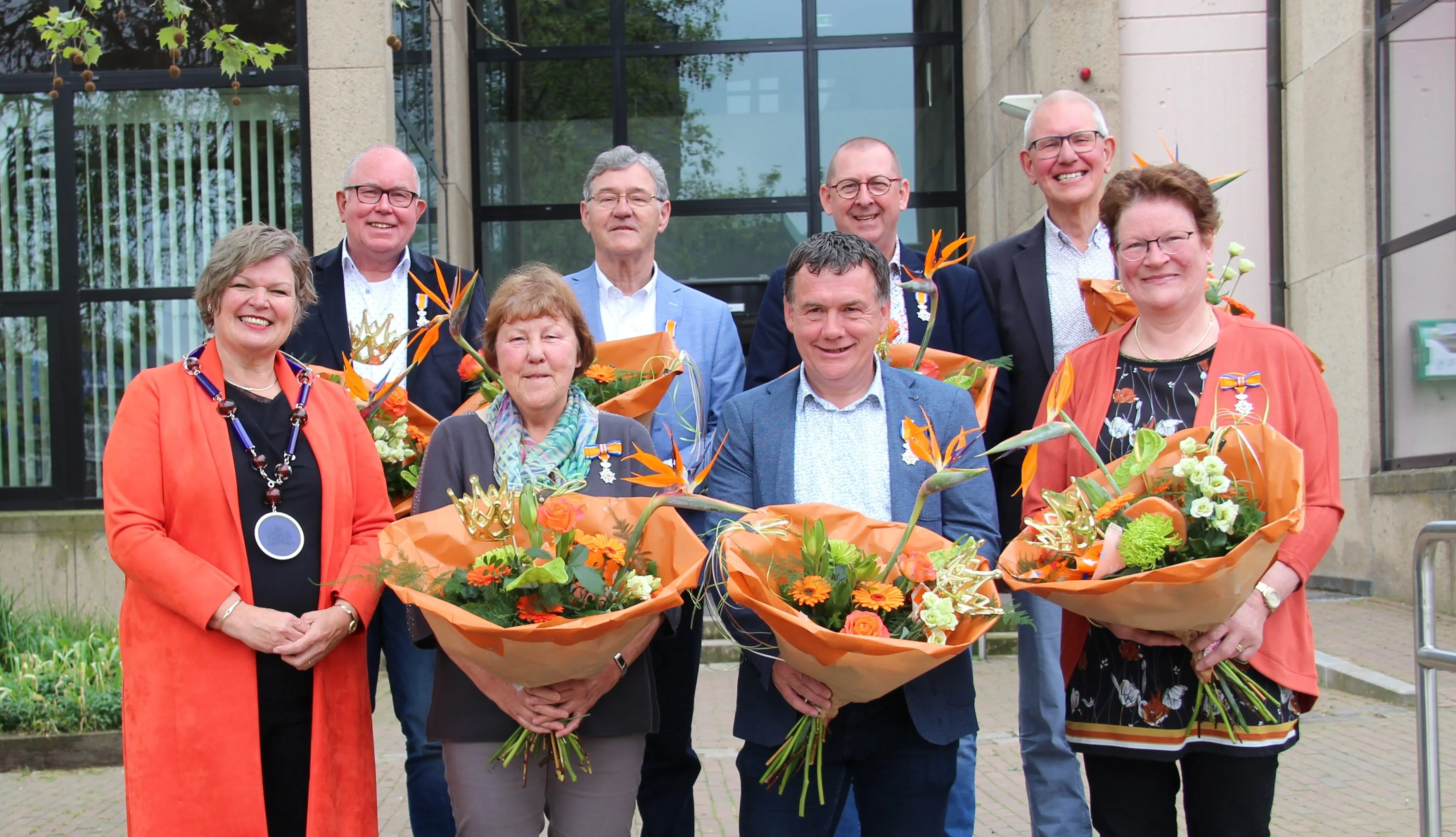 groepsfoto decorandi en burgemeester haverkamp e1556271934541