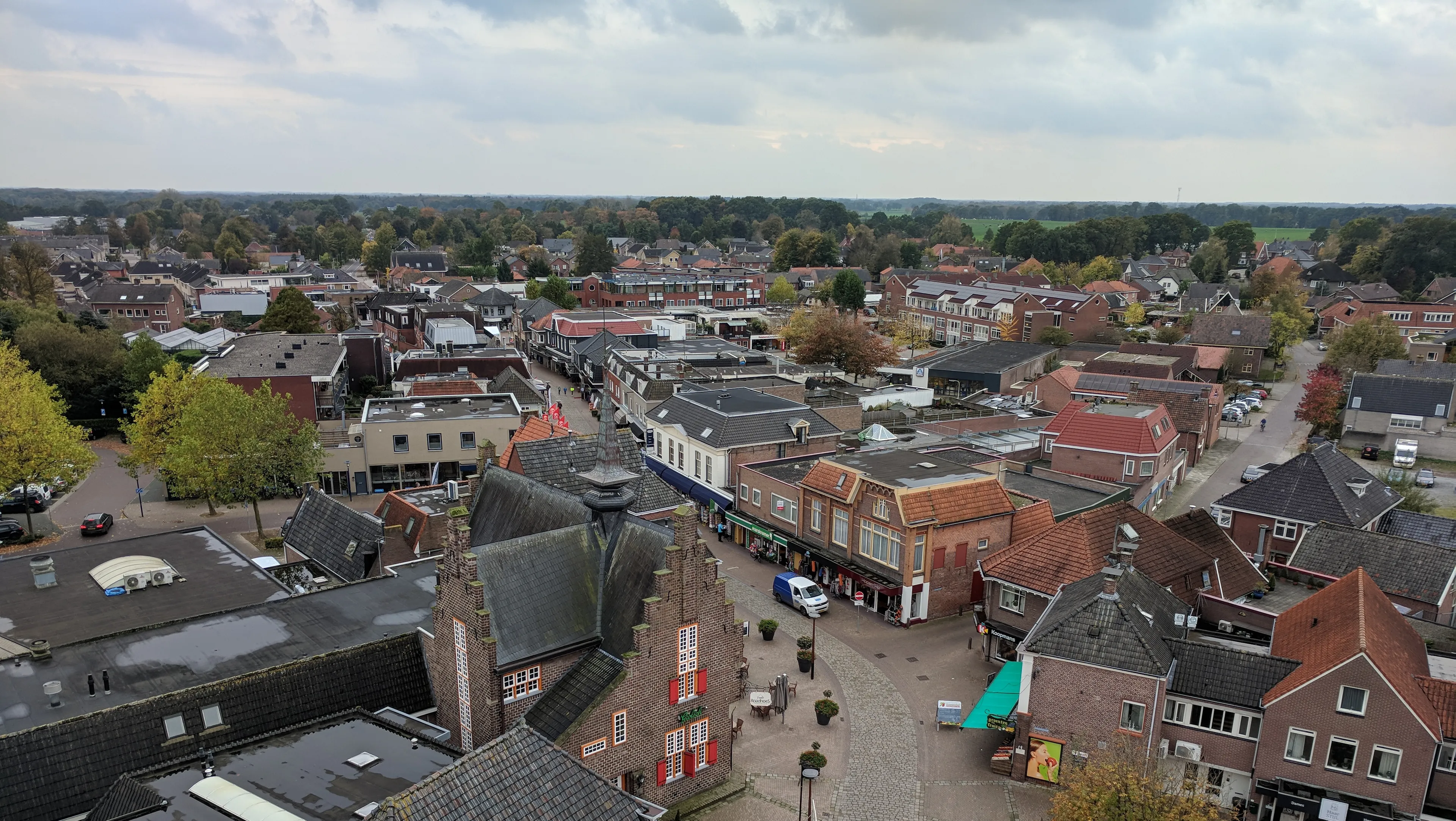 grotestraat tubbergen van boven