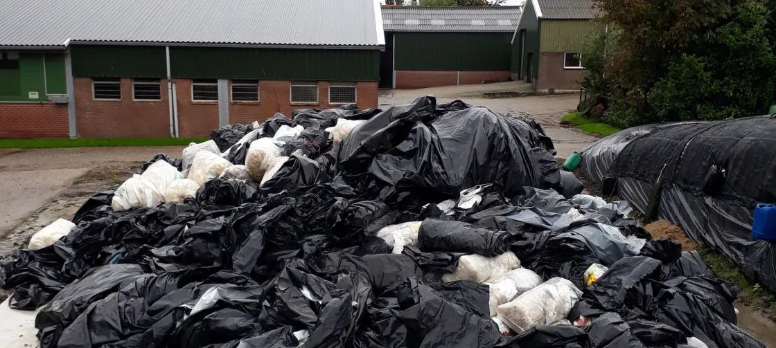 inzameling landbouwplastic