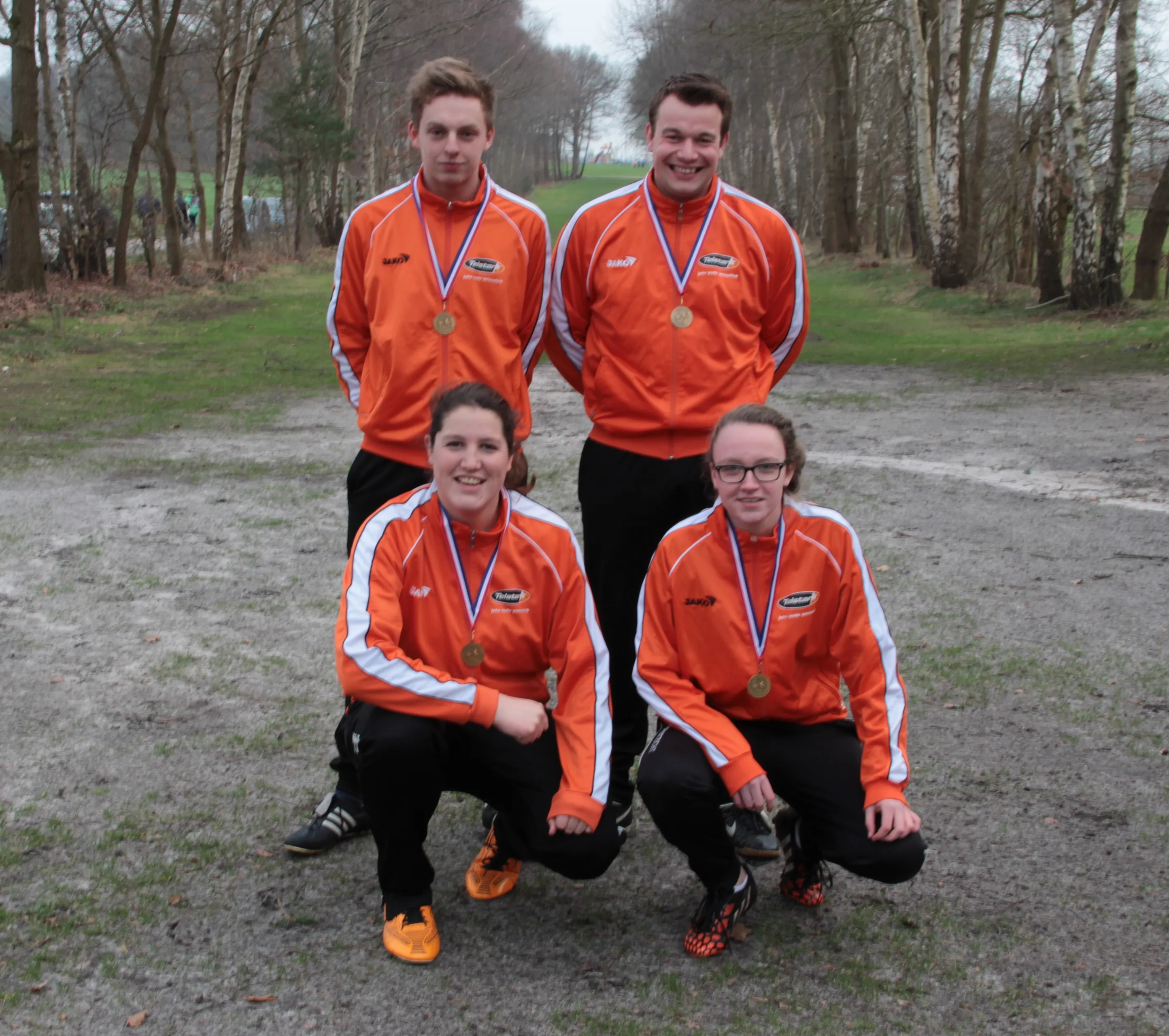 kampioenen onderdeel veld