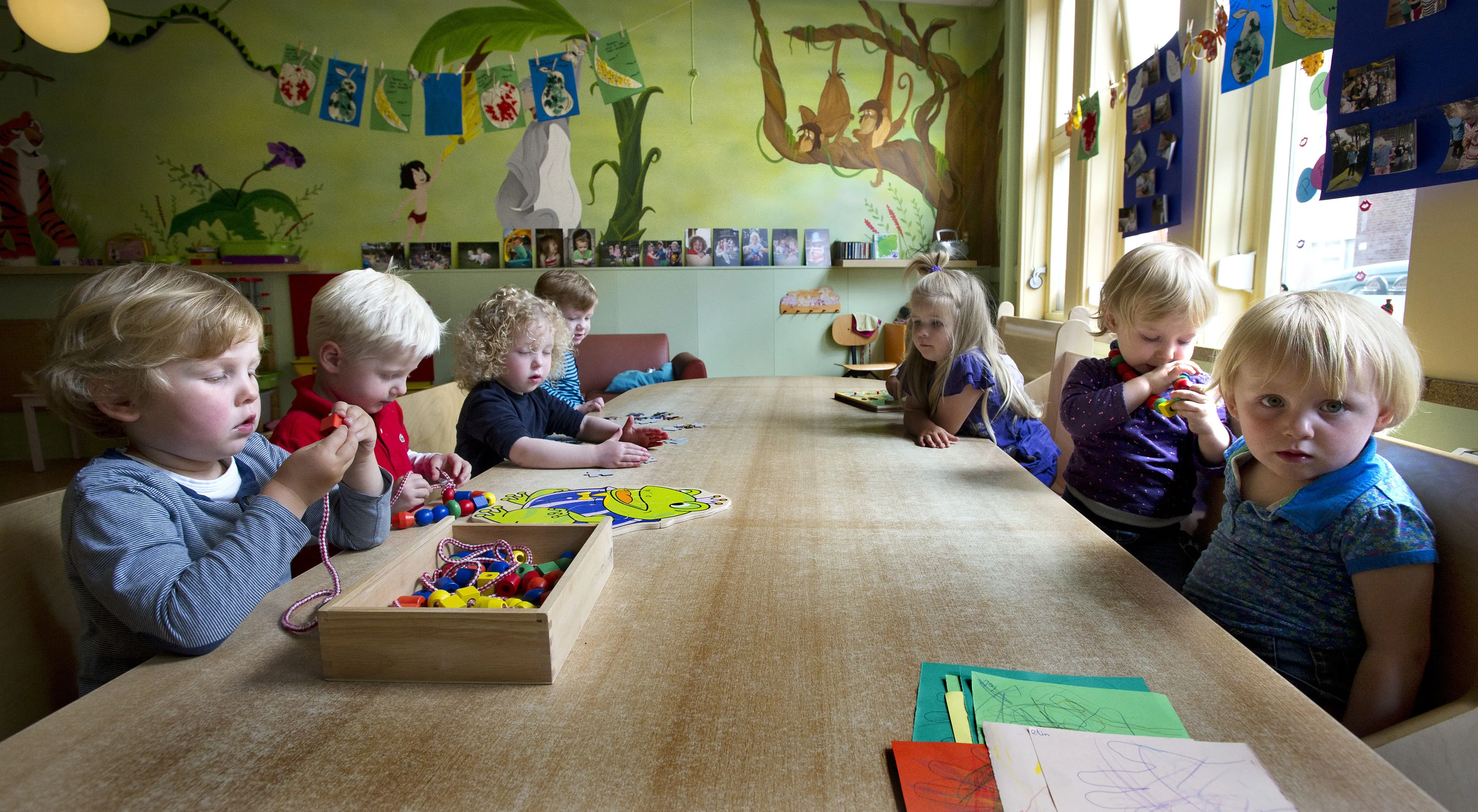kinderen aan tafel michel utrecht