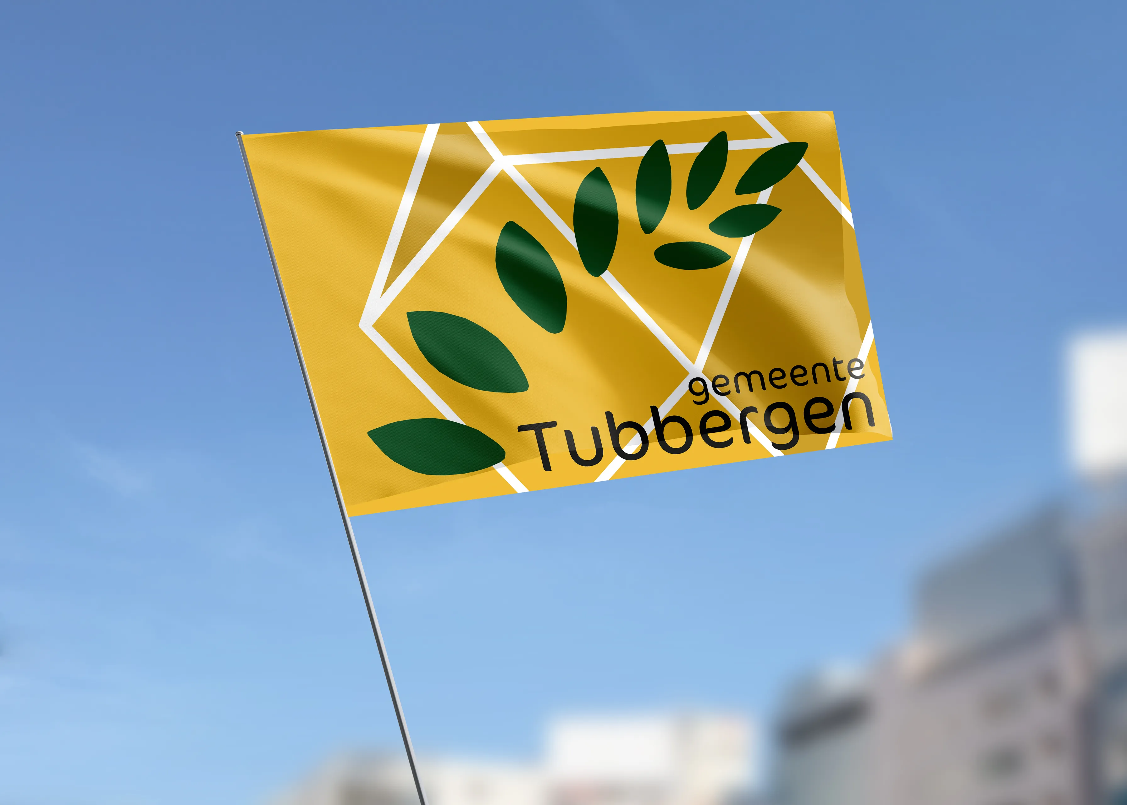 mock up gemeentevlag tubbergen