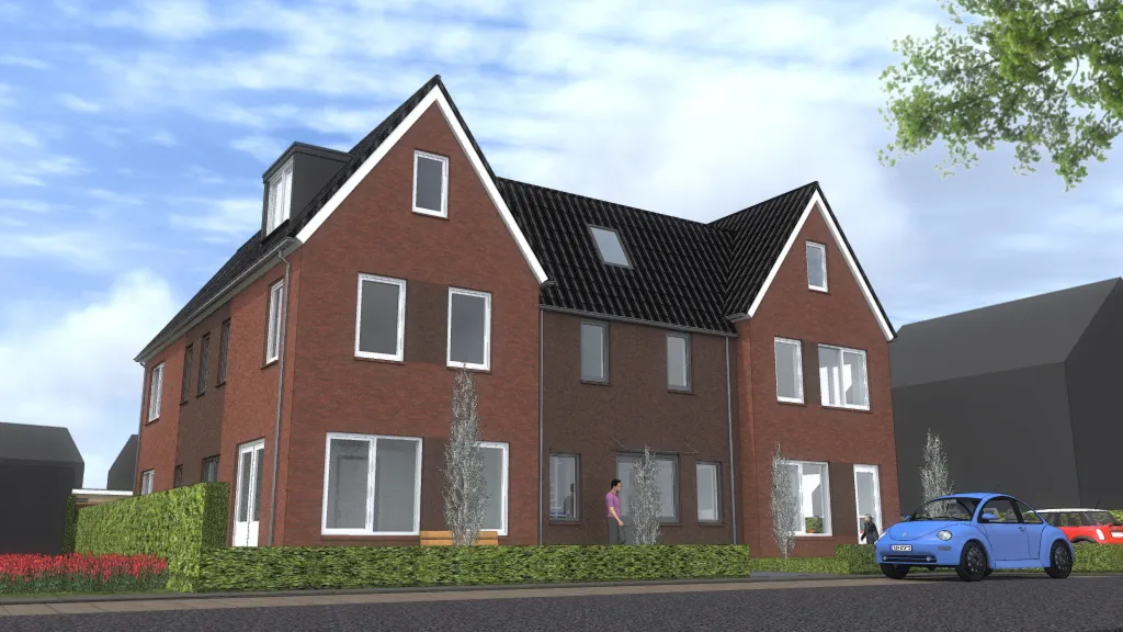 perspectief straat advertentie