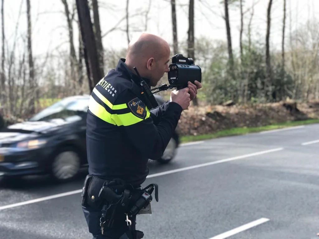 snelheidscontrole politie