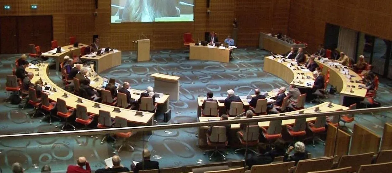 statenzaal met statenlen