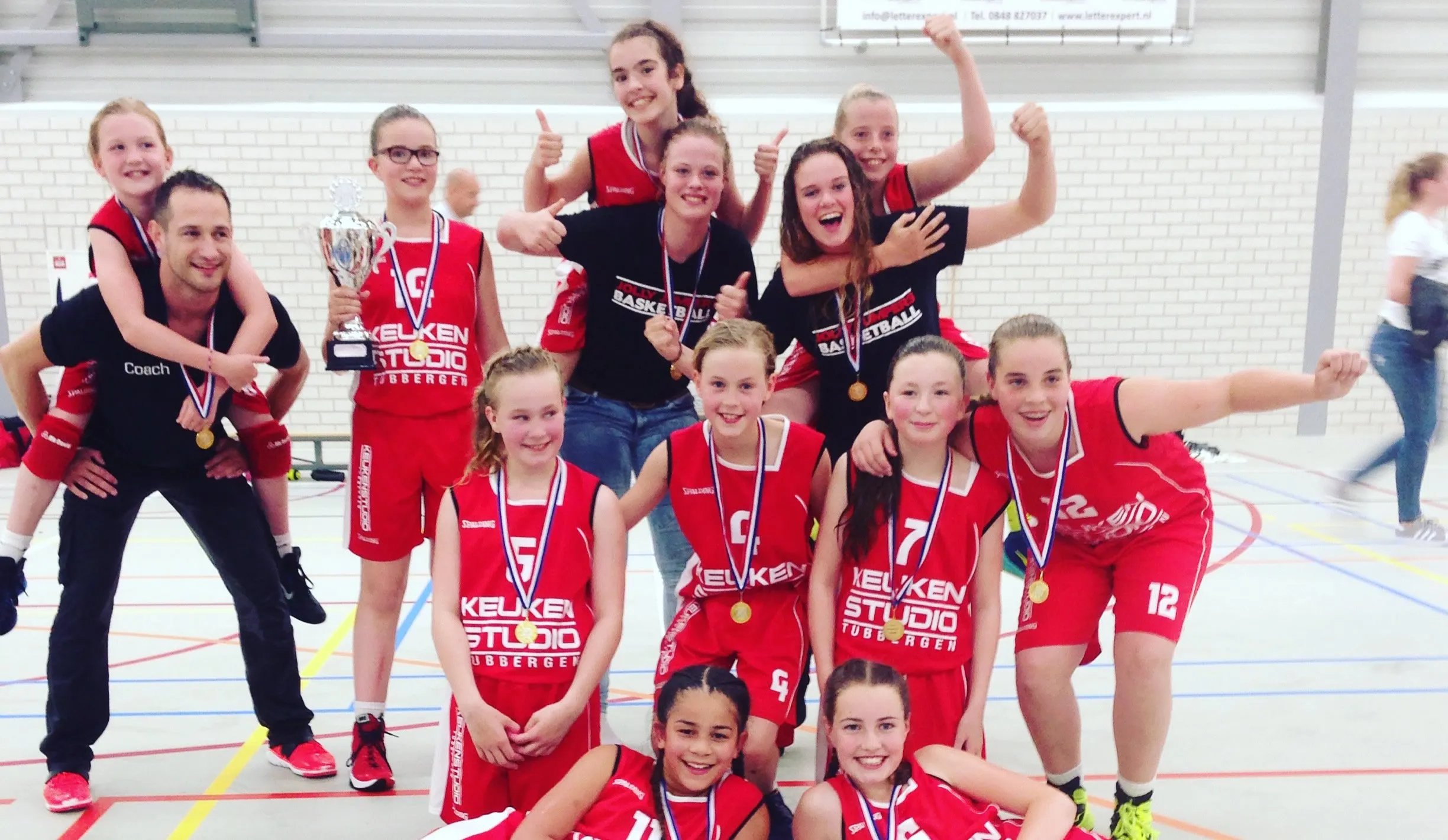 teamfoto nederlands kampioenschap vu12 2016