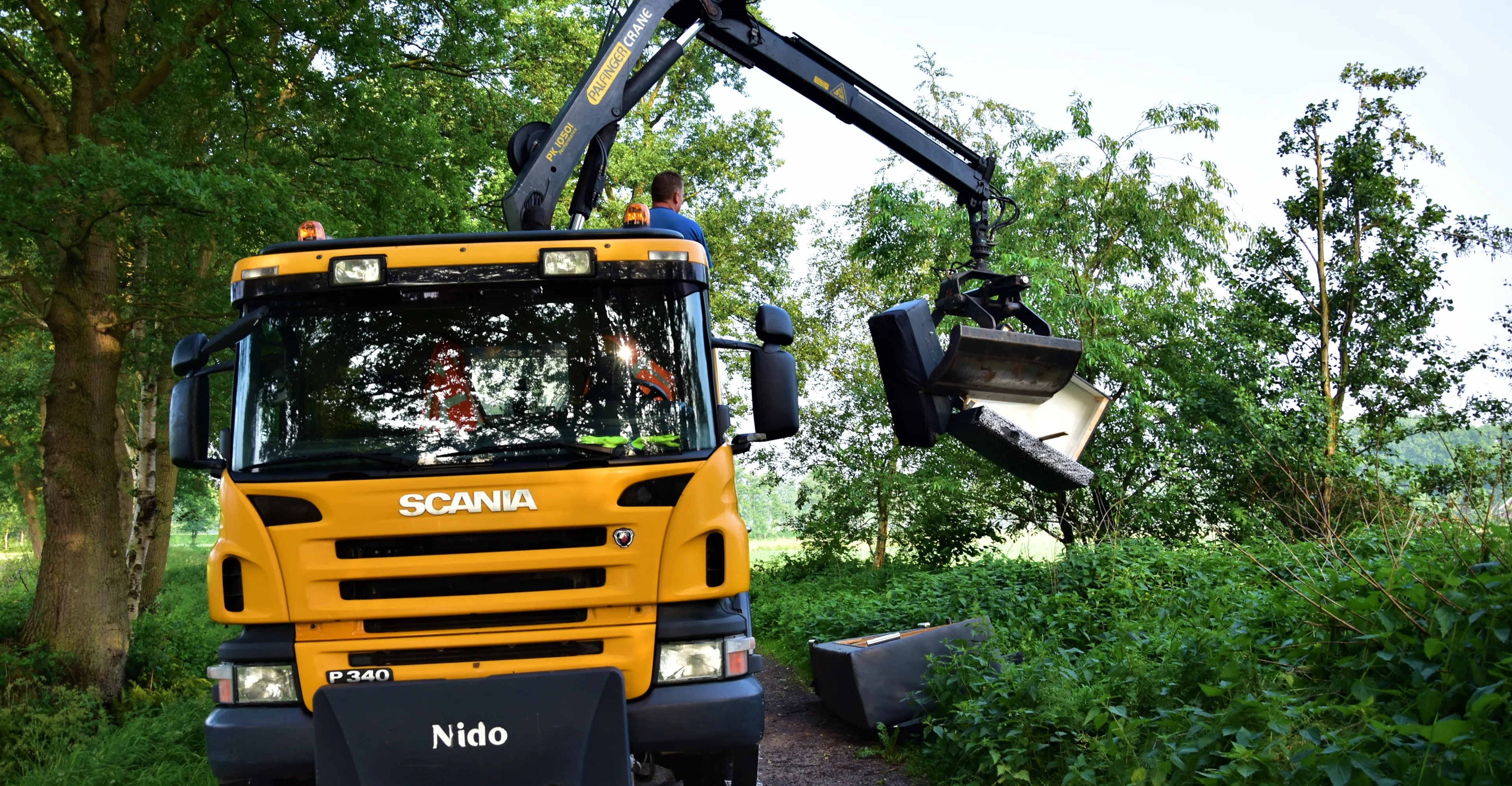 vuilstorters bedankt