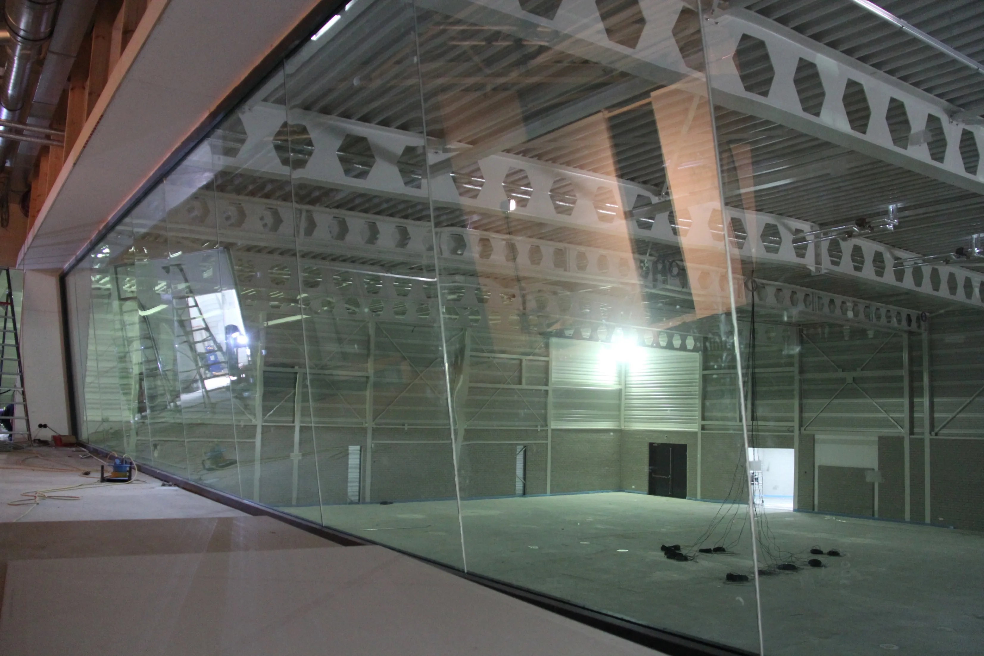 zicht vanuit kantine