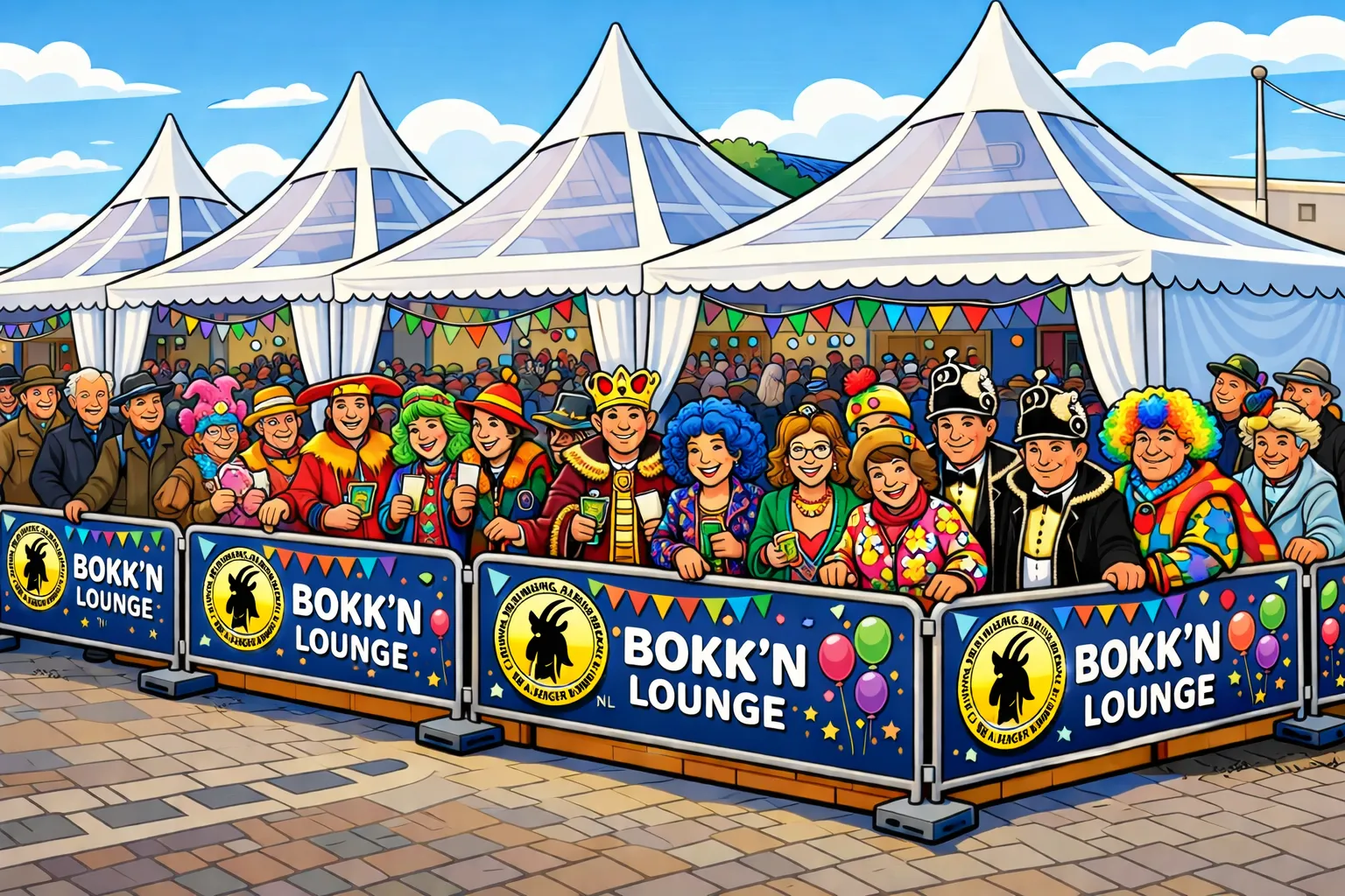 Bokk'n Lounge biedt vip-achtig programma