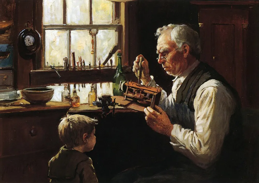 abbott fuller graves the village clockmaker wiki
