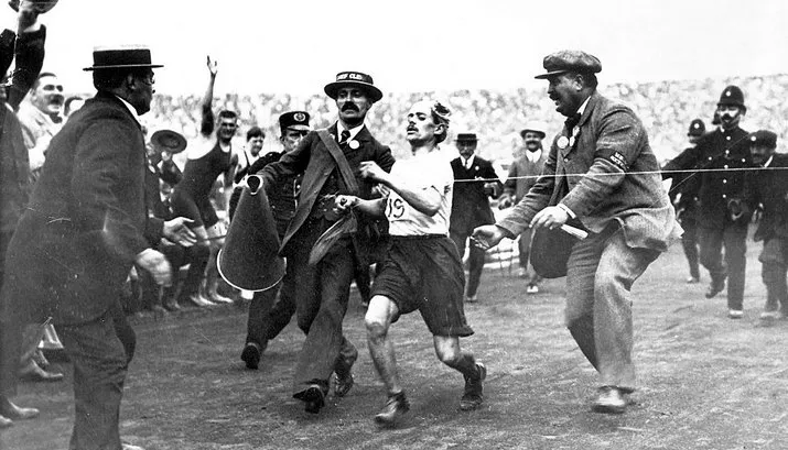 dorando pietri 1908b wikipedia banner