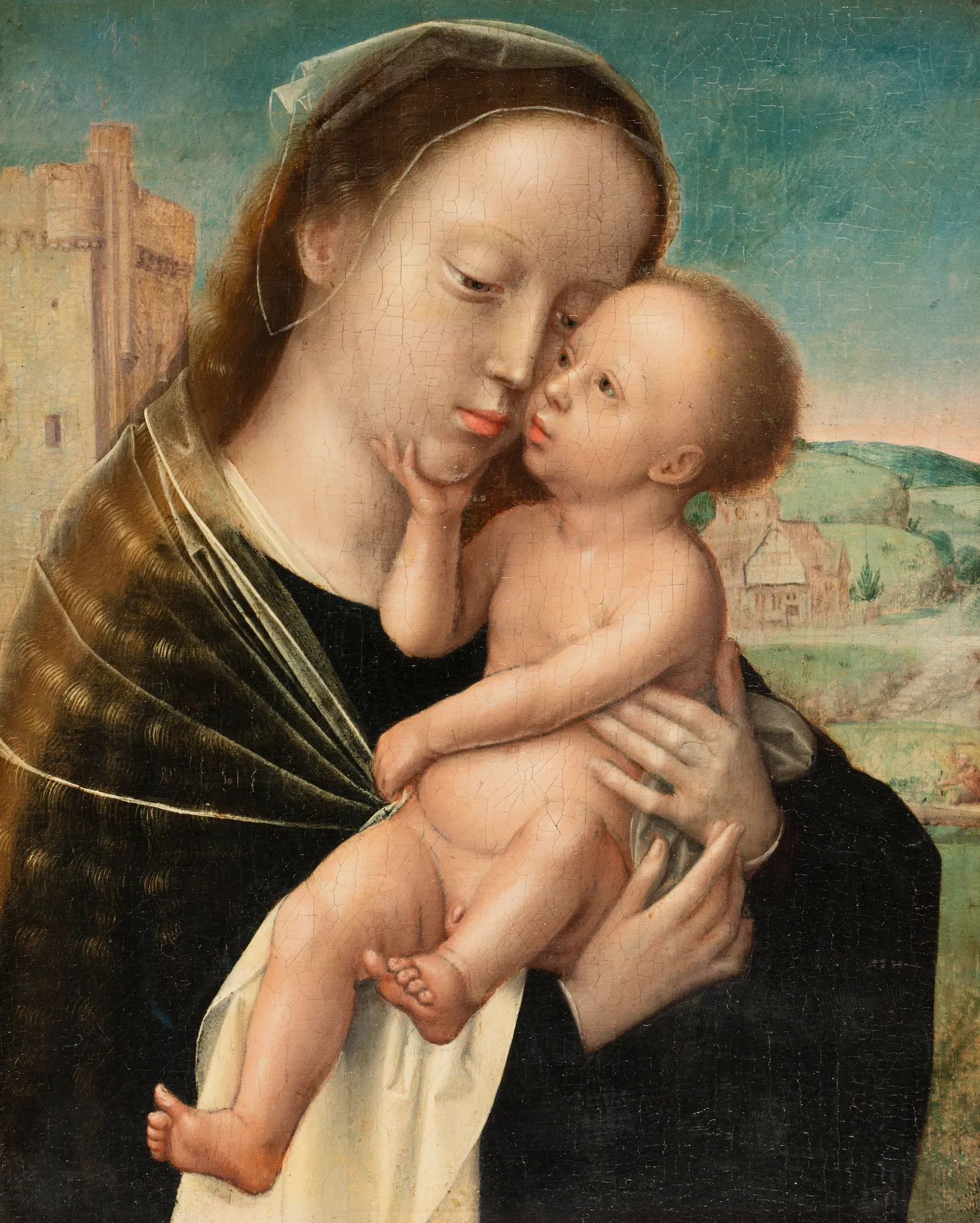1 maria met kind adriaen isenbrant naam vervaardiger onzeker ca 1520 museum catharijneconvent utrecht