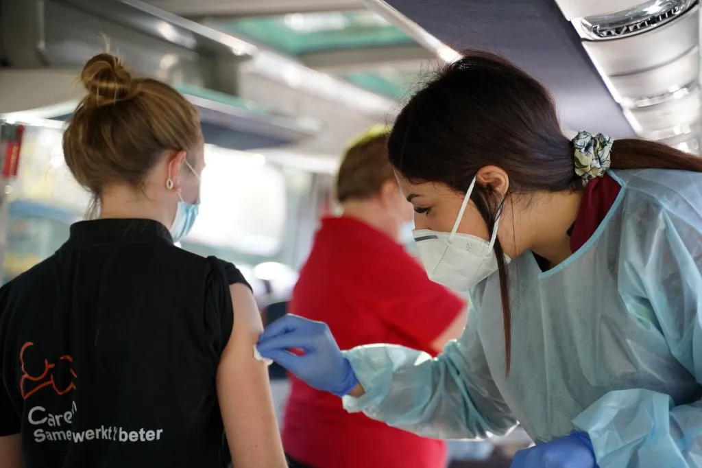 1medewerker krijgt griepprik