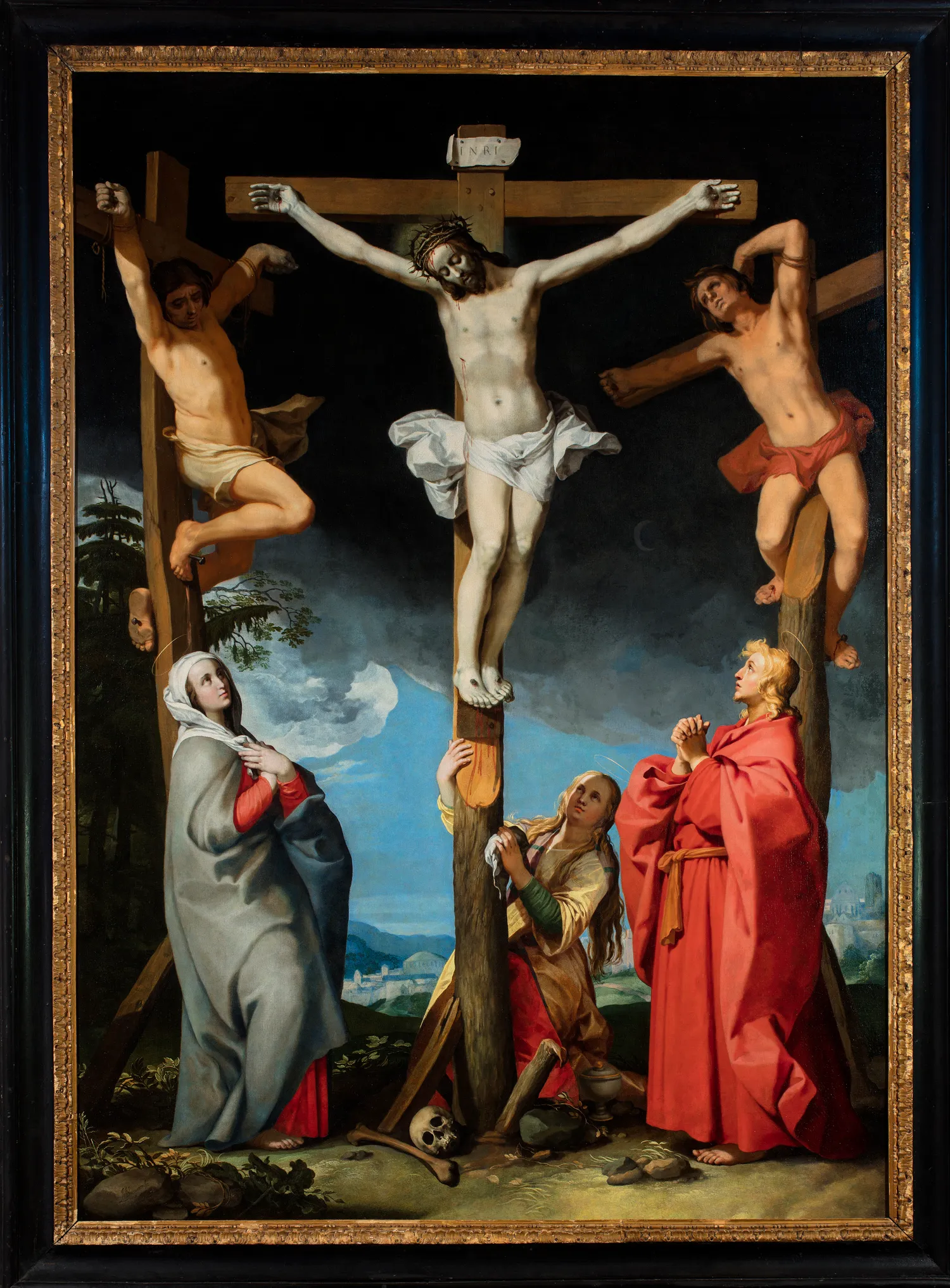 abraham bloemaert de kruisiging 1629 na restauratie