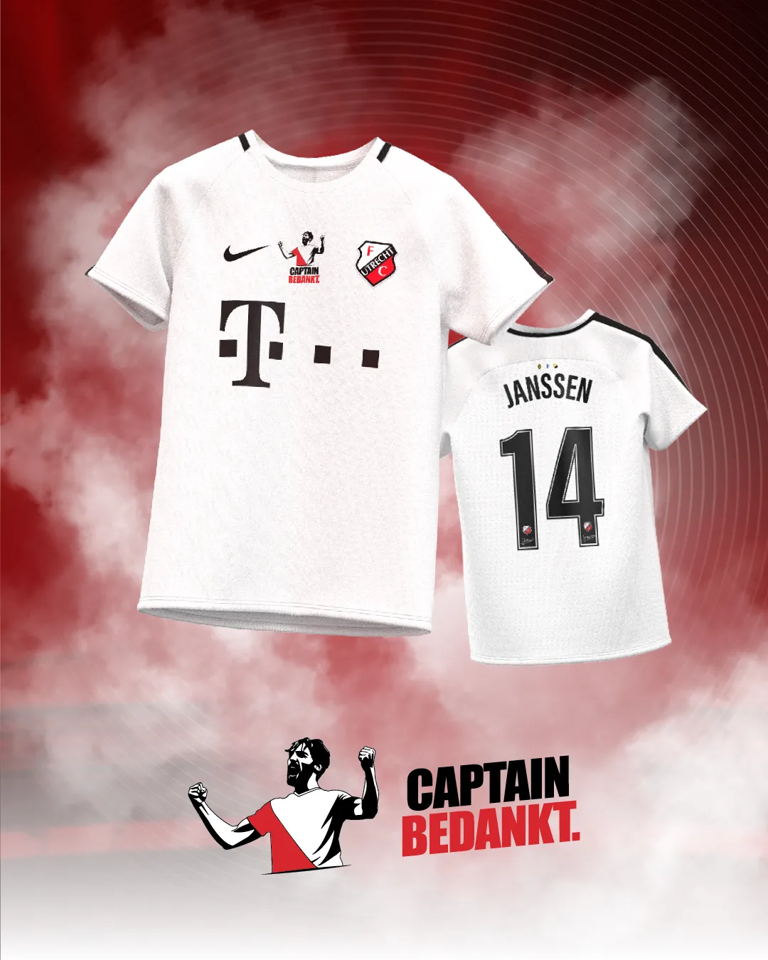 captain bedankt