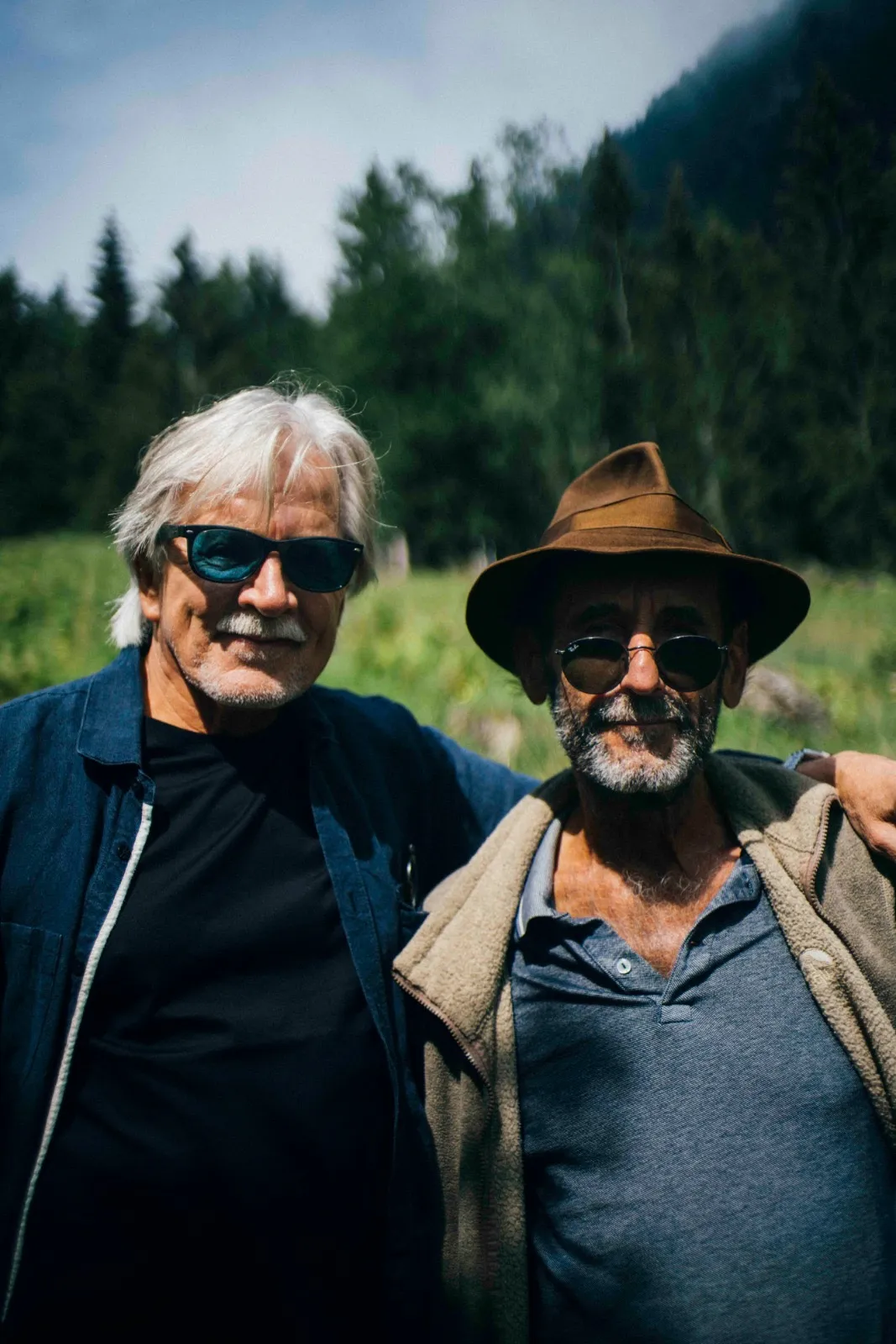 descending the mountain