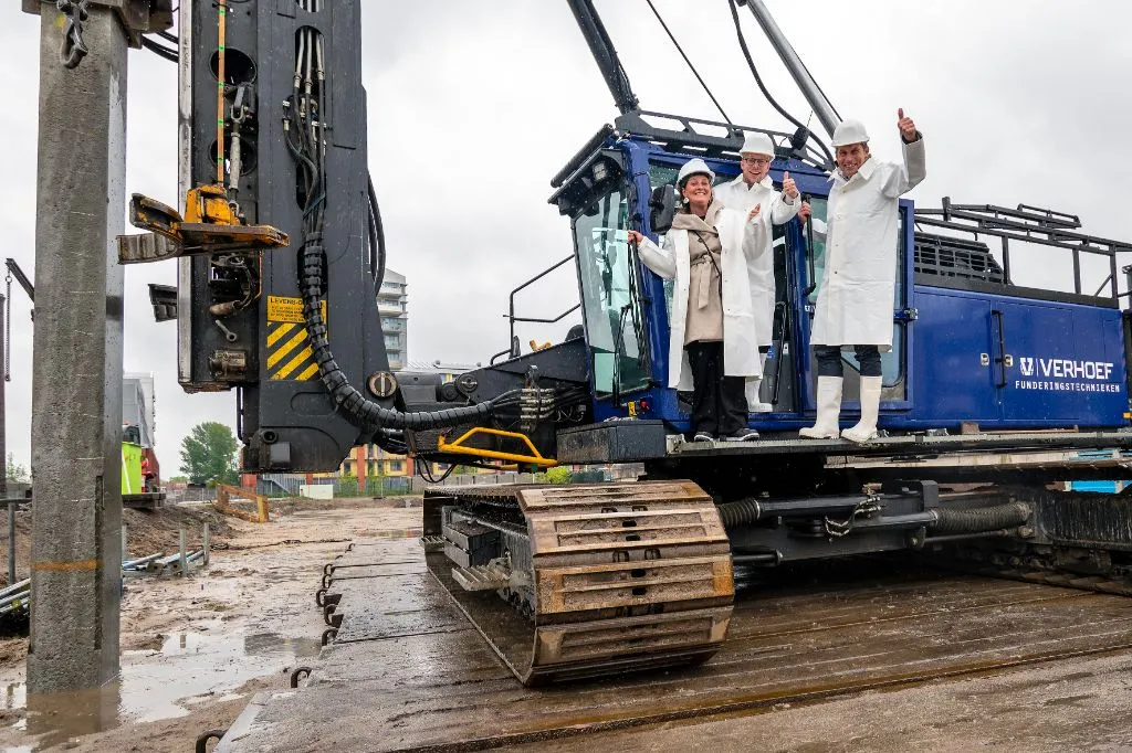 eerste paal mei 2023 nieuwe defensie blok 5