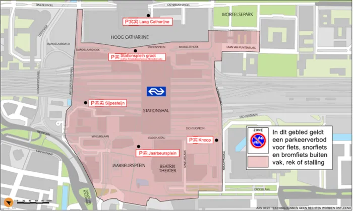 fietsparkeerverbod stationsgebied
