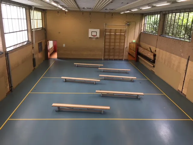 gymlokaa als leslokaal