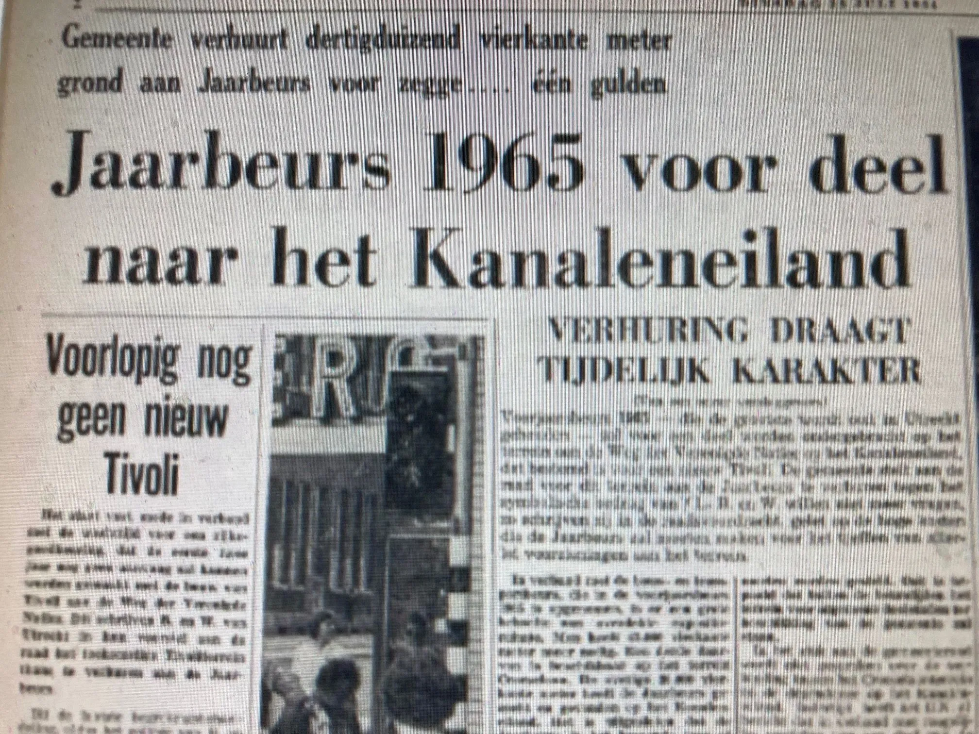 jaarbeurs naar kanaleneiland