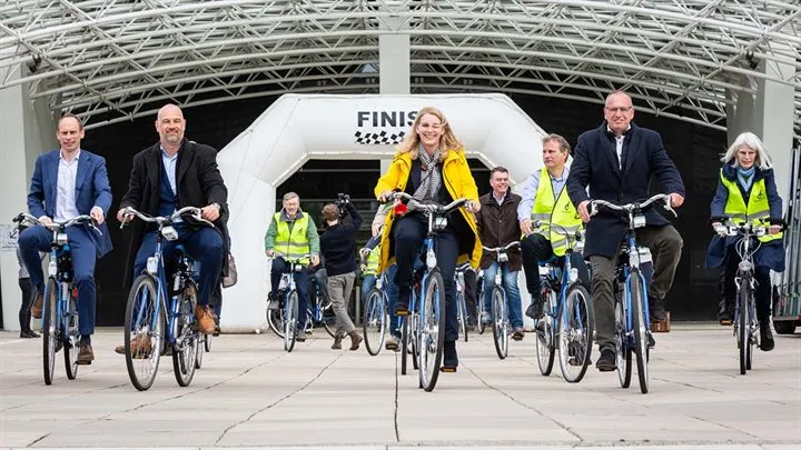 kick off fietsmeetnet op 17 mei