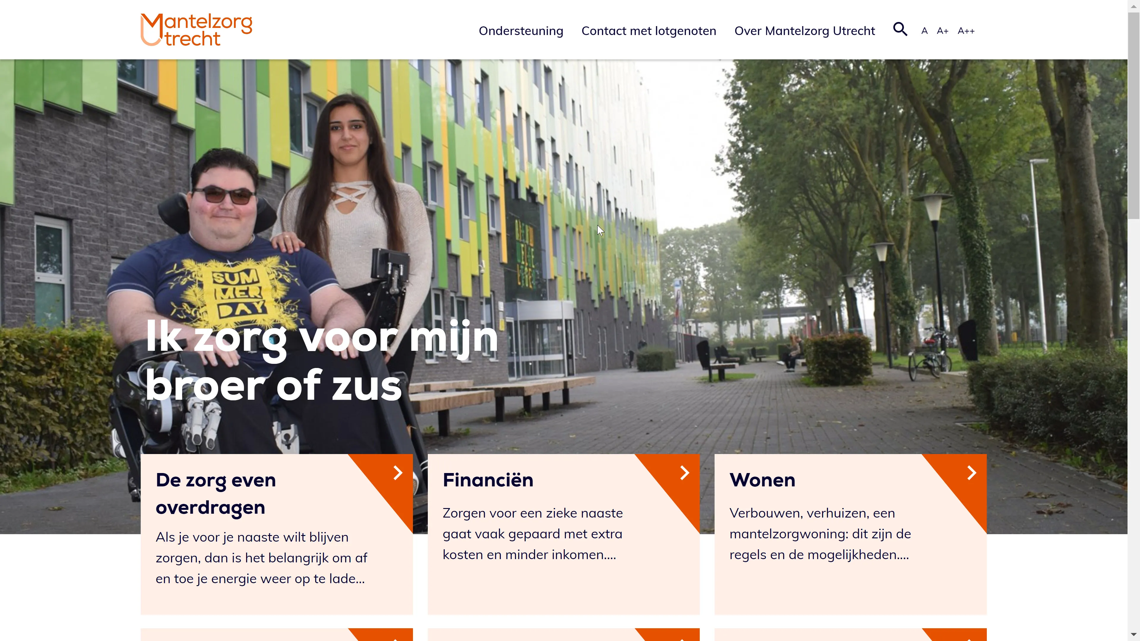 mantelzorgutrecht ikzorgvoormijnbroerofzus