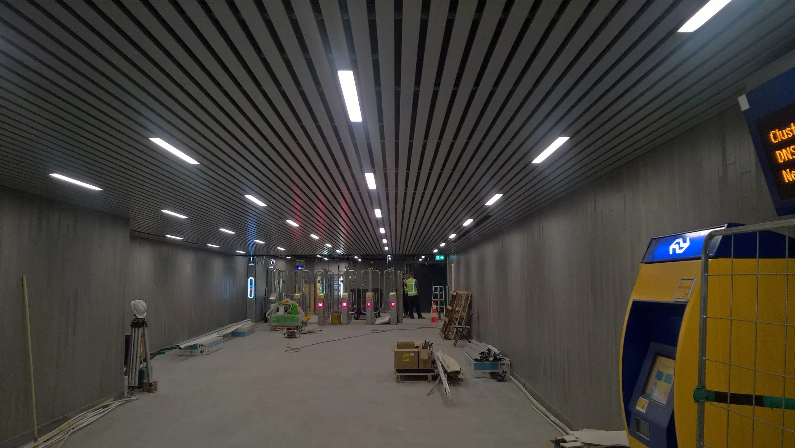 middentunnel bijna open