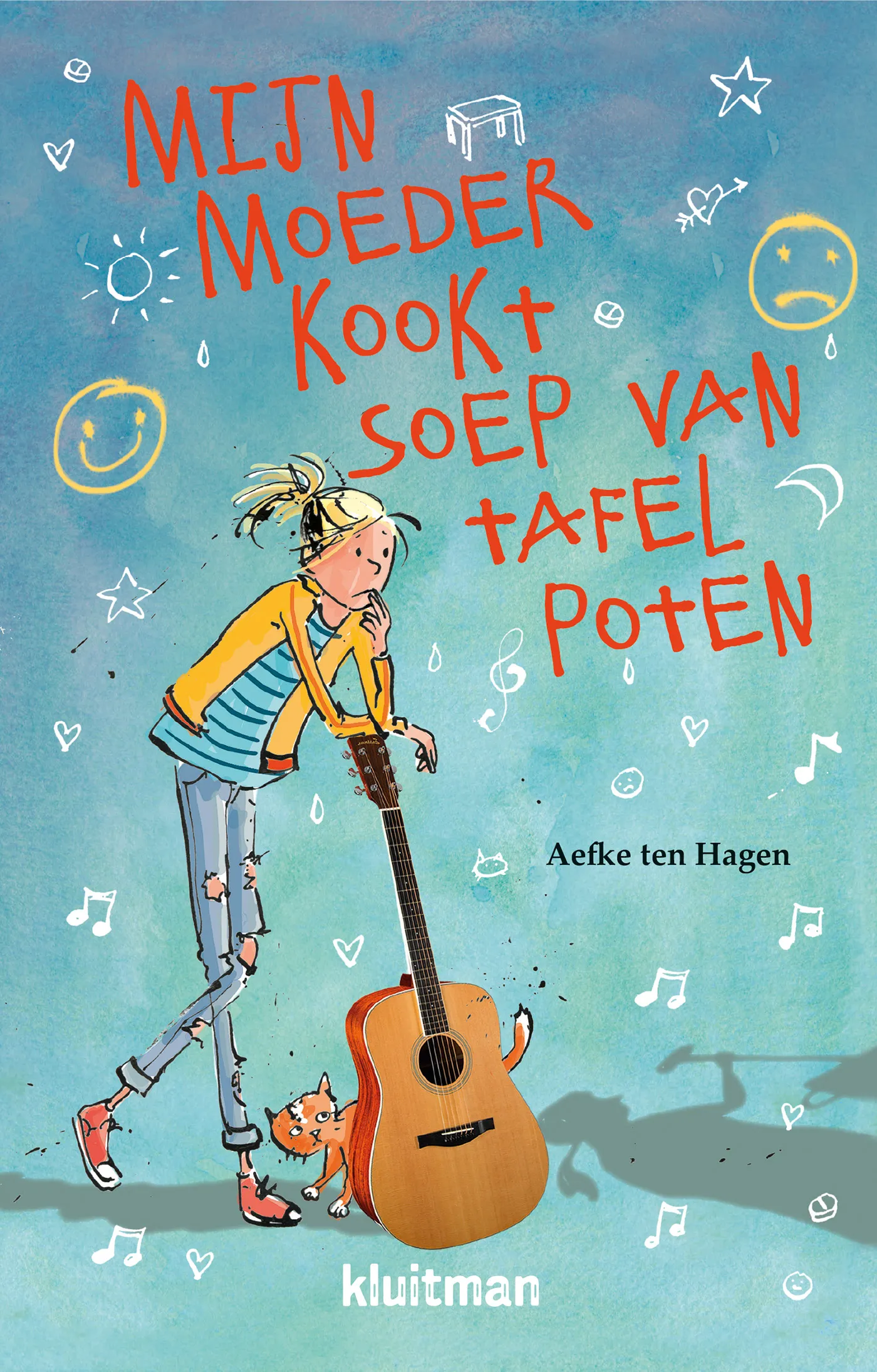 mijn moeder kookt soep van tafel poten