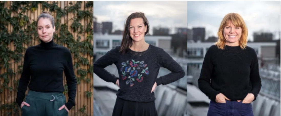 modeweken mijn lievelingstrui vlnr fenny marjolein nynke