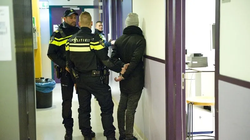 politie aanhouding
