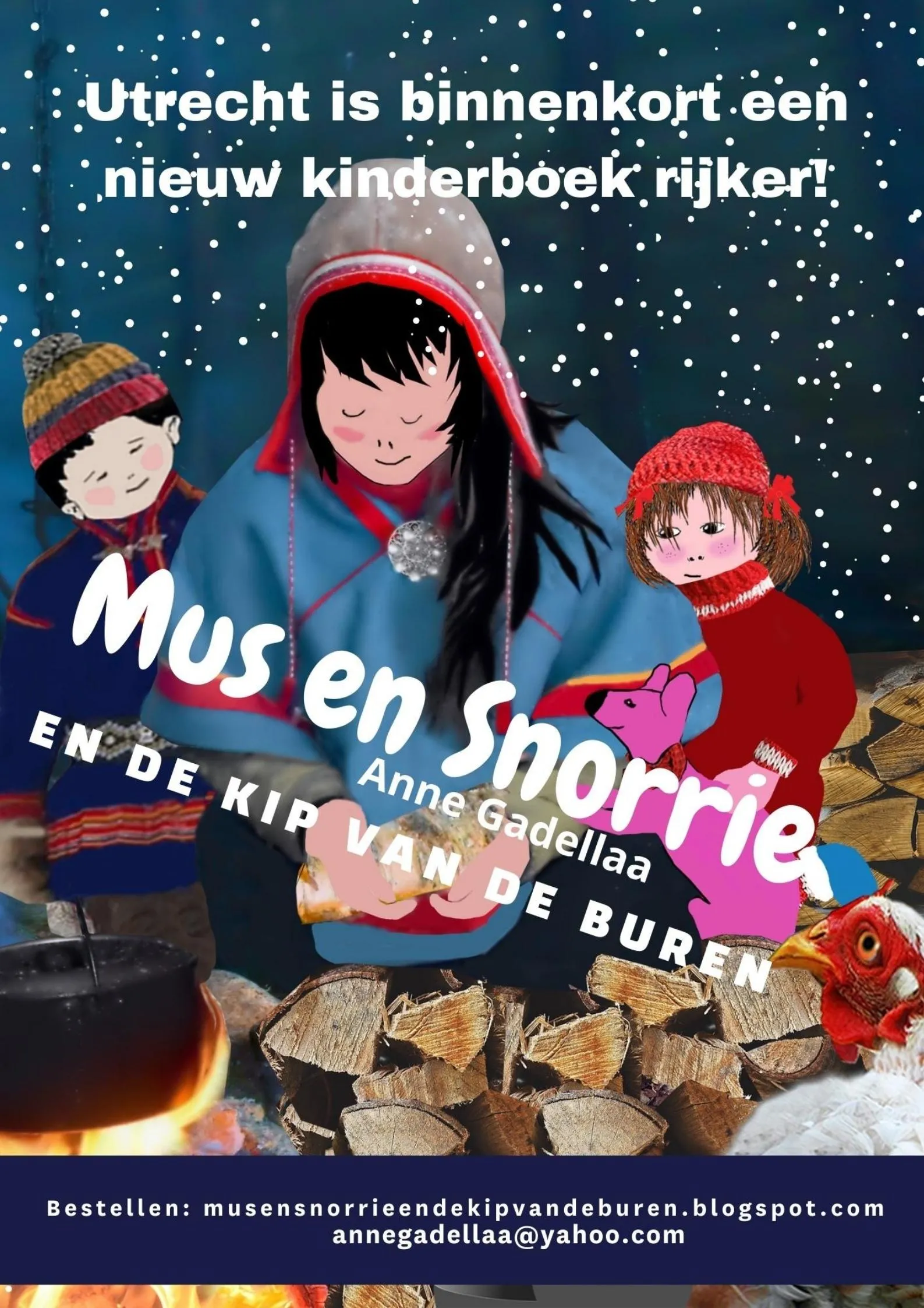 poster mus en snorrie anne gadellaa