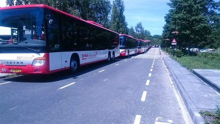 sintus bussen op een rij