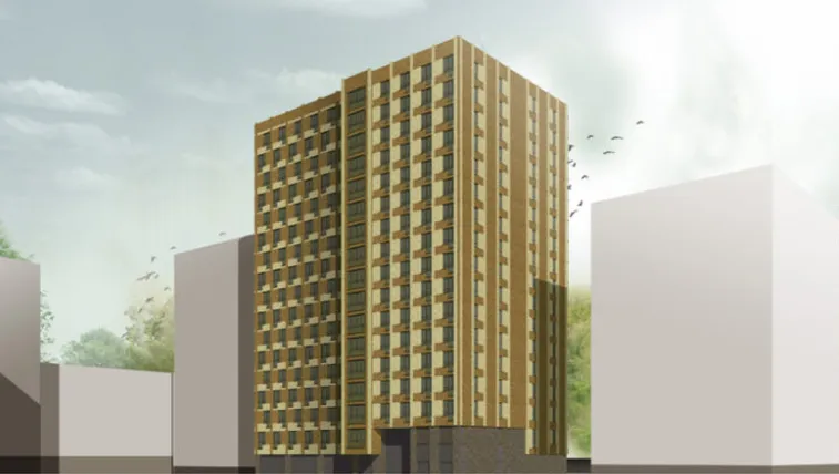 ssh gaat kamers bouwen op kpn terrein voor studenten en starters