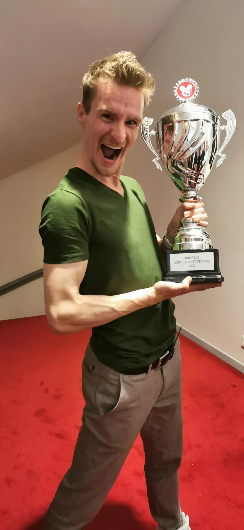 stefan hendrikx winnaar leids cabaretfestival 2022 foto stefan hendrikx