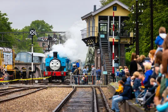 thomas de stoomlocomotief