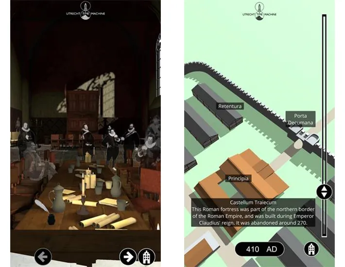 utrechttimemachine screenshots