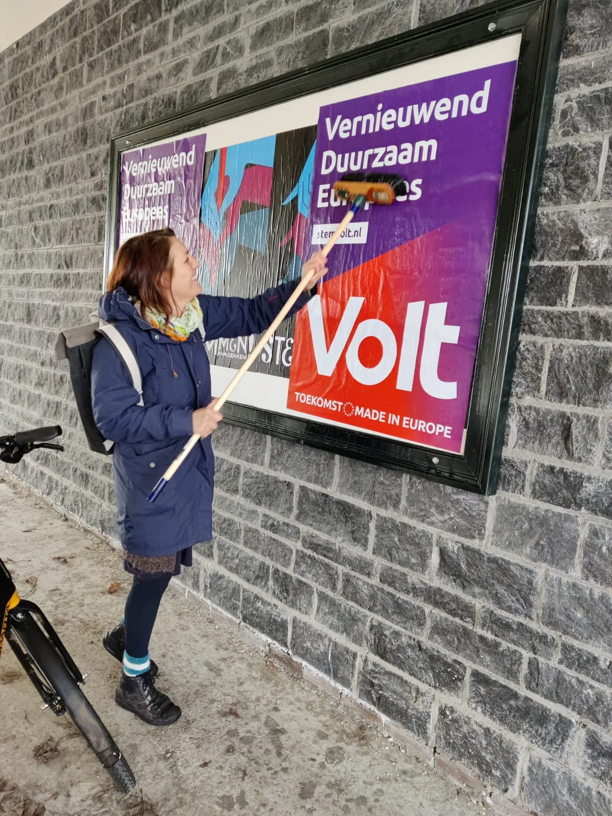 volt utrecht posters plakken