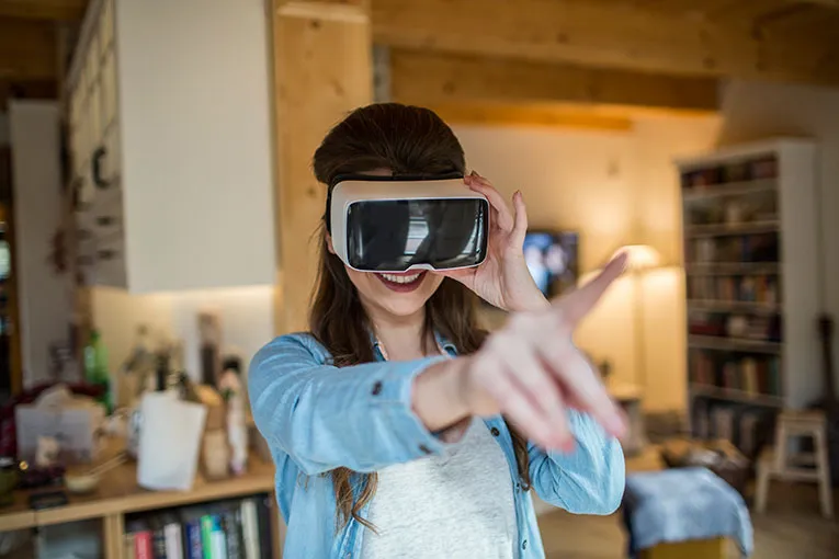 vr meisje