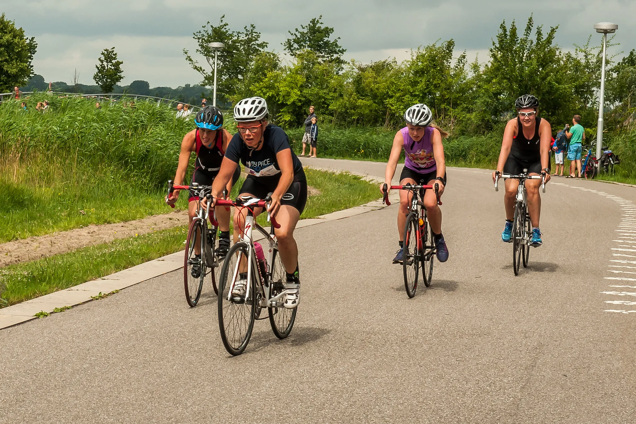 vrouwentriathlon utrecht 2017 fietsparcours foto erica brer