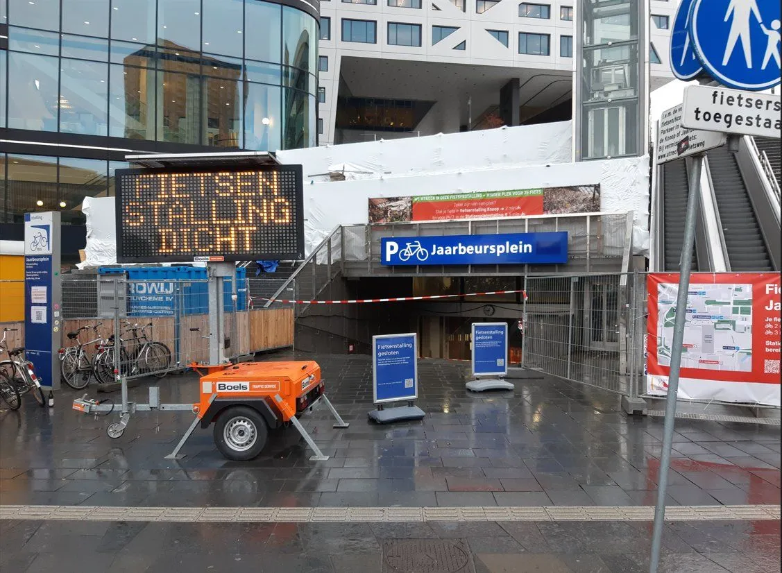 fietsstalling jaarbeursplein