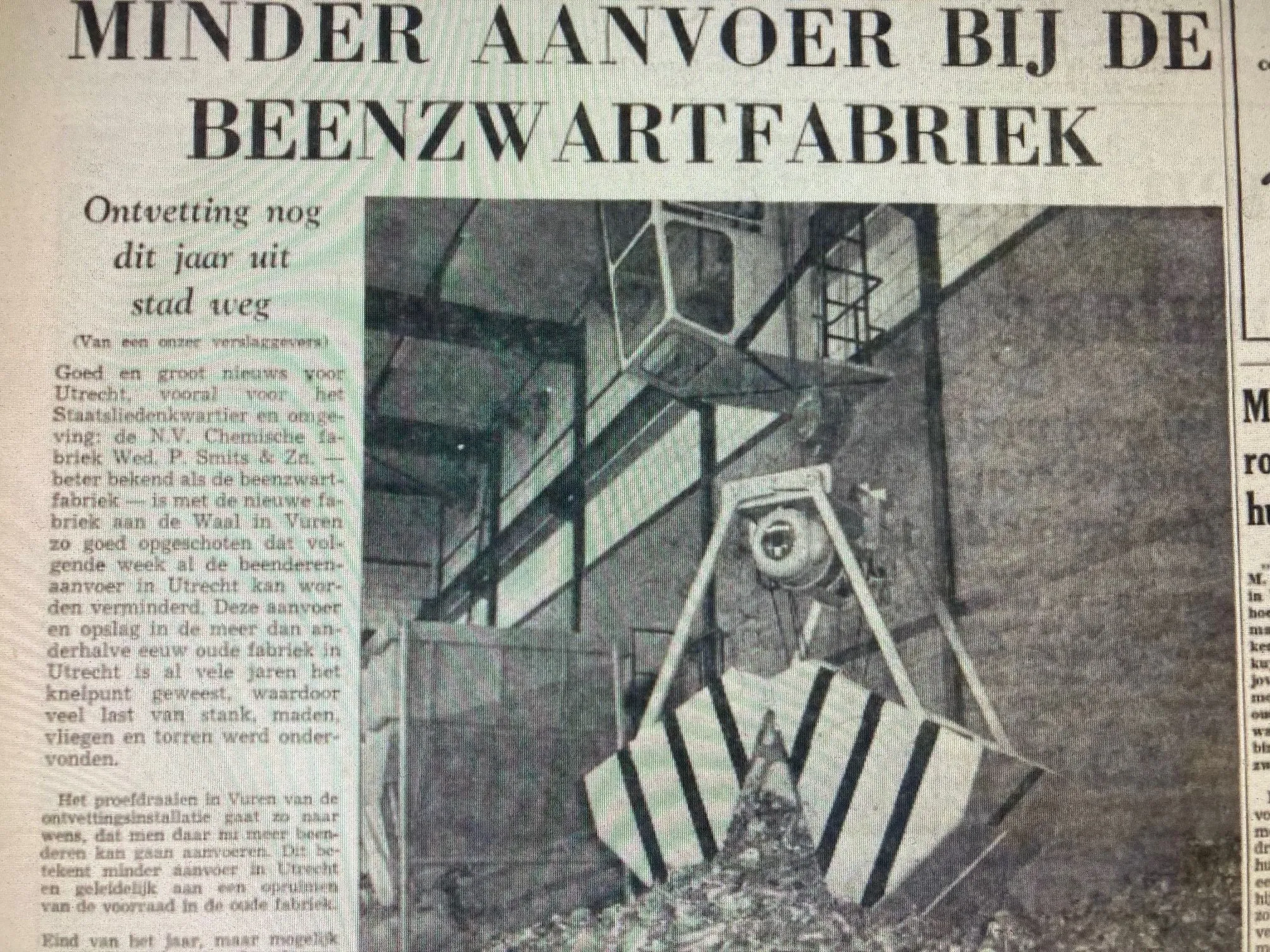verdwijnen beenzwartfabriek