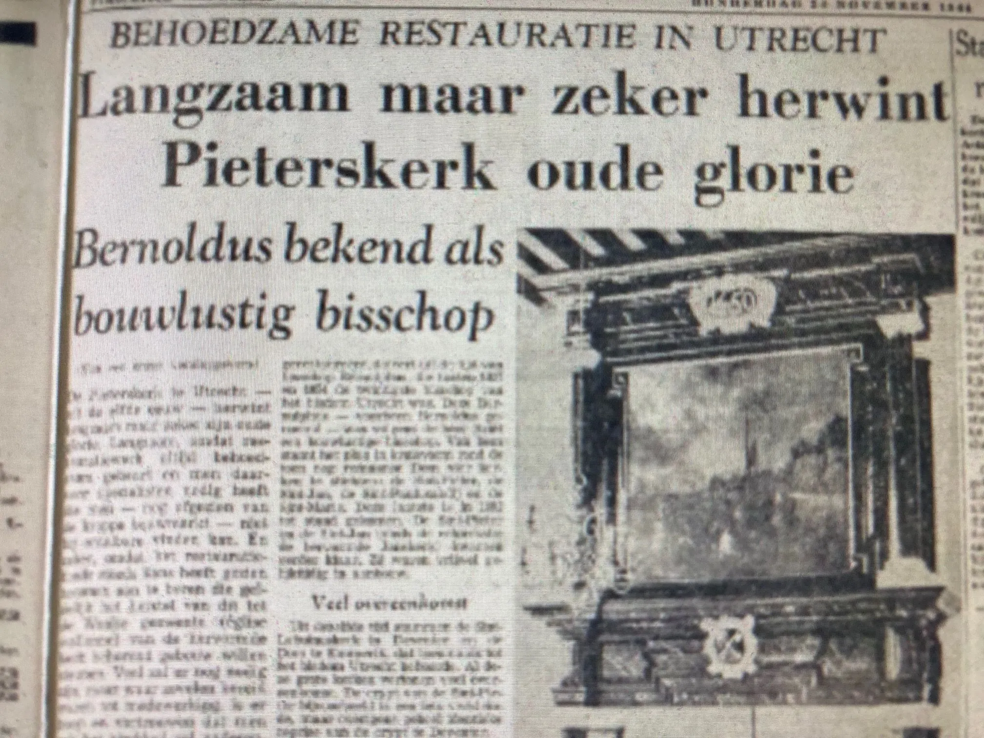 restauratie pieterskerk