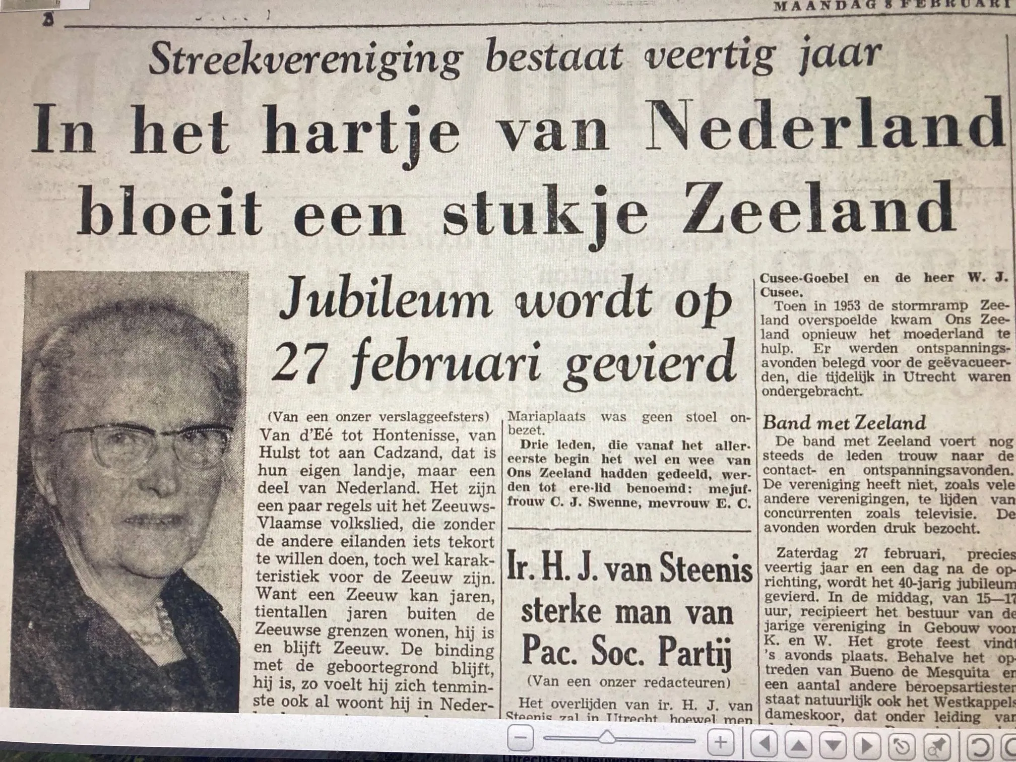 40 jaar ons zeeland