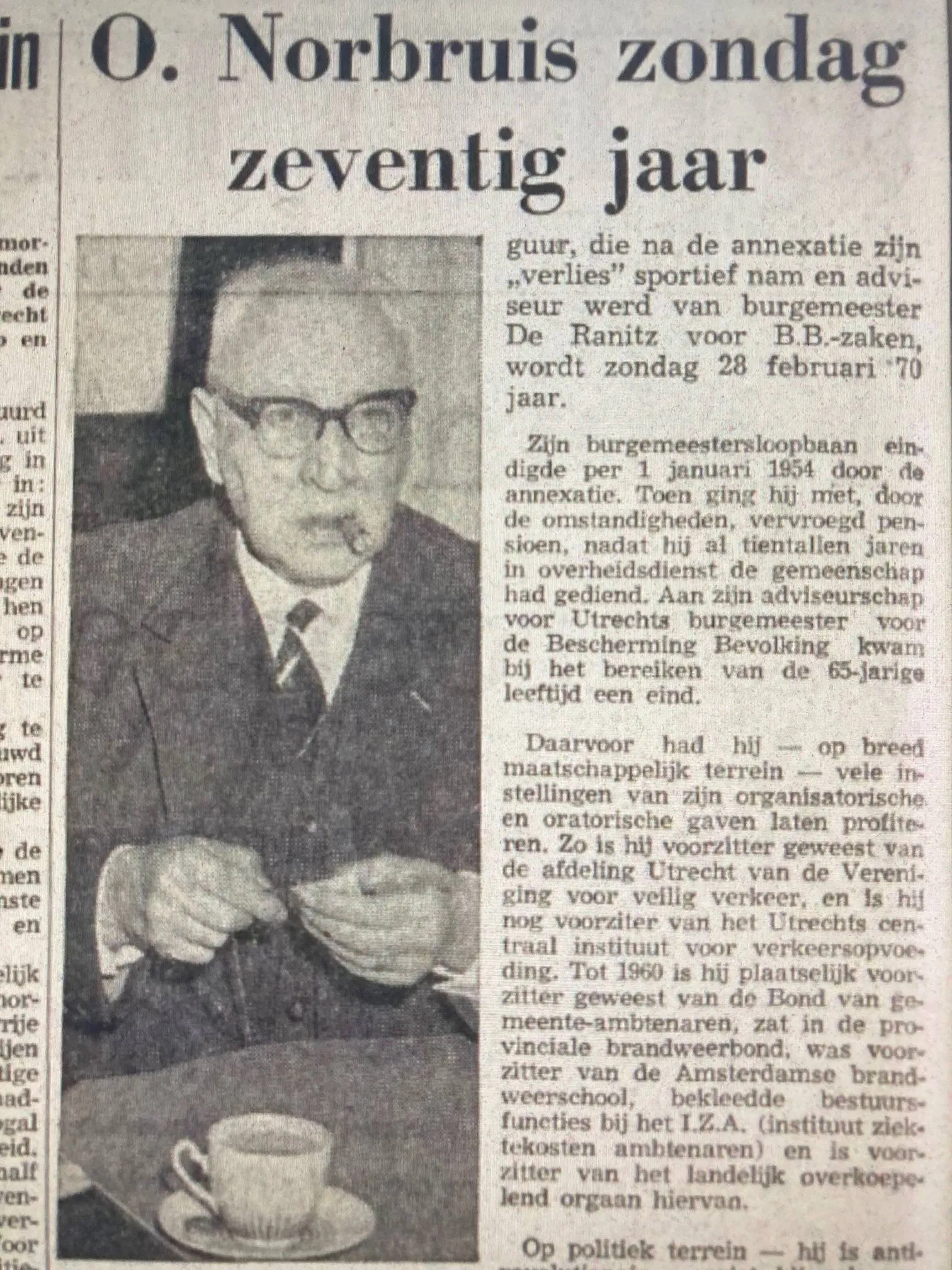 norbruis 70 jaar