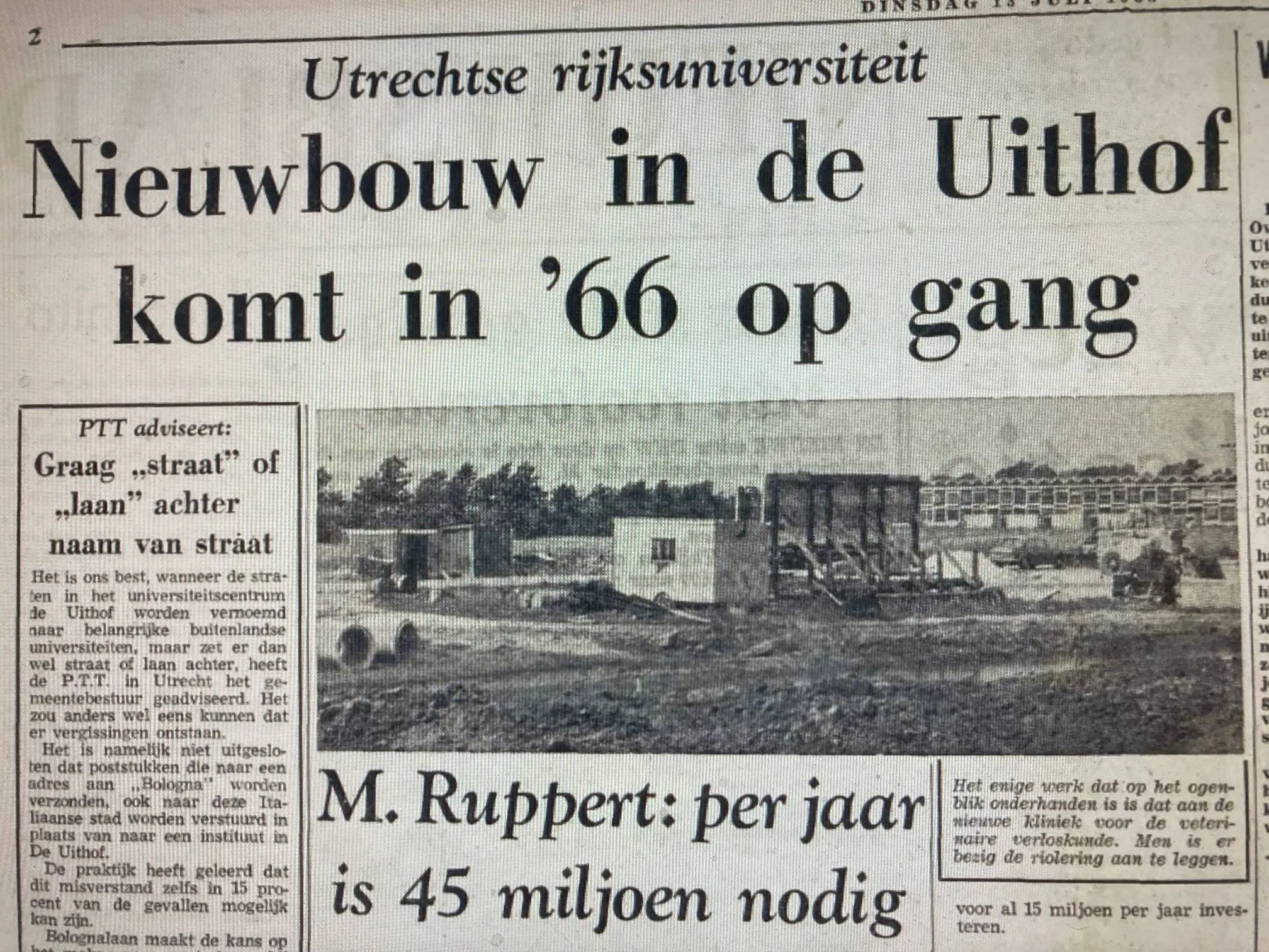 nieuwbouw uithof